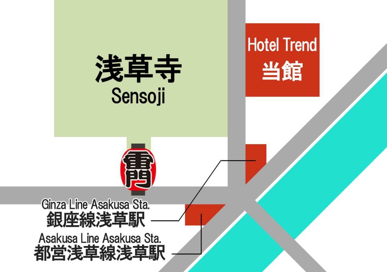 Hotel Trend Tobu Asakusa-Eki Kita Tokyo Ngoại thất bức ảnh